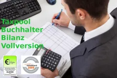 Taxpool Buchhalter Bilanz Vollversion Version 2025+Vorjahre Lizenz Datev