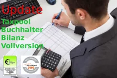 Taxpool Version 2024 Taxpool Update und Upgrade Buchhalter Bilanz zur Vollversion Lizenz